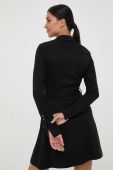 Сукня Guess колір чорний mini розкльошена (3416340)