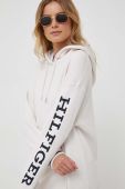 Бавовняна сукня Tommy Hilfiger колір бежевий mini oversize (3335718)