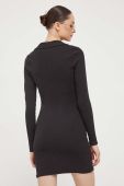 Сукня Tommy Jeans колір чорний mini облягаюча (3471372)