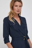 Сукня Lauren Ralph Lauren колір синій mini розкльошена (3342652)