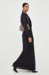 Сукня Pinko колір чорний maxi пряма (3534452)