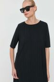 Сукня Max Mara Leisure колір чорний midi пряма (3404620)