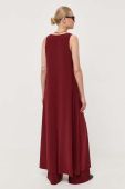 Сукня Max Mara Leisure колір бордовий maxi пряма