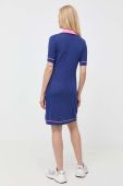 Сукня MAX&Co. Supermax x Superga колір синій mini облягаюча