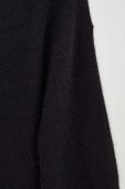Вовняна сукня Drykorn колір чорний mini oversize