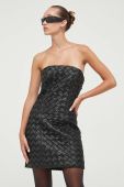 Сукня Rotate колір чорний mini облягаюча (3381929)