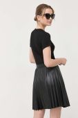 Сукня Liu Jo колір чорний mini розкльошена (3384135)
