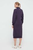 Сукня Deha колір фіолетовий midi пряма Сукня Deha колір фіолетовий midi пряма