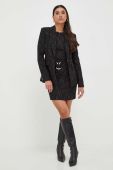 Сукня Pinko колір чорний mini пряма (3588853)
