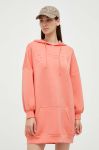 Сукня Guess колір помаранчевий mini oversize