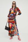 Сукня Moschino Jeans maxi пряма колір барвистий