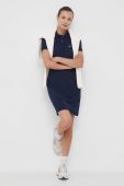 Бавовняна сукня Lacoste колір синій mini пряма (3542418)