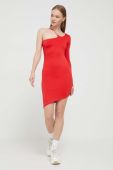 Сукня Tommy Jeans колір червоний mini облягаюча (3542422)