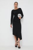 Сукня Patrizia Pepe колір чорний maxi пряма (3592005)