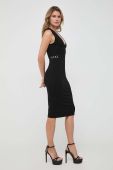 Сукня Patrizia Pepe колір чорний mini облягаюча (3645507)
