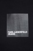 Бавовняна сукня Karl Lagerfeld Jeans колір чорний mini oversize