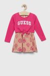 Дитяча сукня Guess колір рожевий mini розкльошена (3299533)