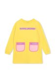 Дитяча бавовняна сукня Marc Jacobs колір жовтий mini пряма (3459540)