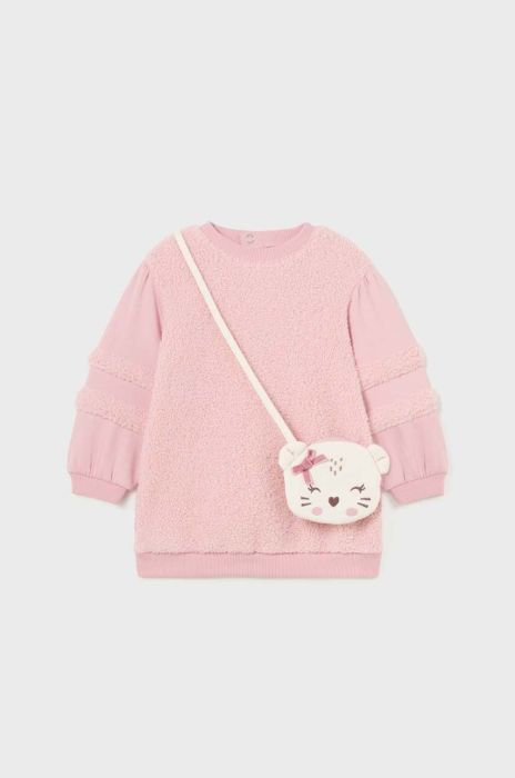 Сукня для немовлят Mayoral колір рожевий mini oversize (3443448) Сукня для немовлят Mayoral колір рожевий mini oversize (3443448)