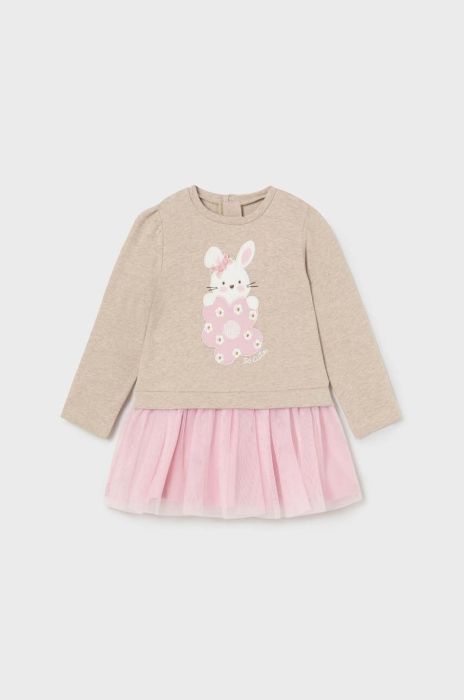 Сукня для немовлят Mayoral колір рожевий mini розкльошена (3431164) Сукня для немовлят Mayoral колір рожевий mini розкльошена (3431164)