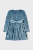 Дитяча сукня Mayoral mini розкльошена колір блакитний (3431376) Дитяча сукня Mayoral mini розкльошена колір блакитний (3431376)