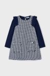 Дитяча сукня Mayoral колір синій mini розкльошена (3431424)