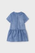 Сукня Mayoral mini розкльошена колір блакитний Сукня Mayoral mini розкльошена колір блакитний