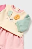 Сукня для немовлят Mayoral Newborn колір бежевий mini розкльошена (3459567)