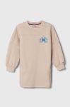 Дитяча сукня Tommy Hilfiger колір бежевий mini oversize (3421879)