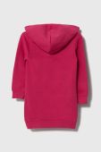 Дитяча бавовняна сукня Guess колір рожевий mini пряма (3529339)
