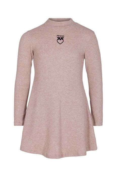 Дитяча сукня Pinko Up колір бежевий mini розкльошена (3439095)