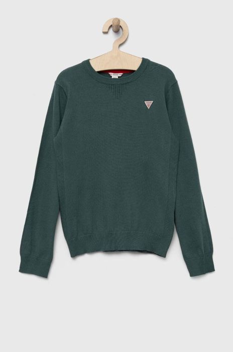 Дитячий светр Guess колір зелений легкий (3328415)