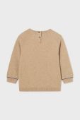 Бавовняний светр для немовлят Mayoral колір бежевий легкий