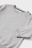 Светр для немовлят Mayoral колір сірий легкий