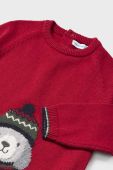 Светр для немовлят Mayoral колір червоний легкий (3434723) Светр для немовлят Mayoral колір червоний легкий (3434723)