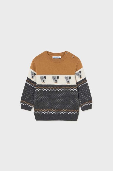 Светр для немовлят Mayoral колір бежевий (3434750) Светр для немовлят Mayoral колір бежевий (3434750)