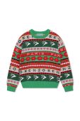 Дитячий светр Kenzo Kids колір зелений (3639306)