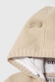 Дитячий бавовняний кардиган Guess колір бежевий (3497738) Дитячий бавовняний кардиган Guess колір бежевий (3497738)