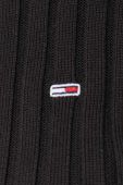 Бавовняний светр Tommy Jeans колір чорний легкий (3363346)