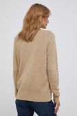 Джемпер Lauren Ralph Lauren жіночий колір бежевий Джемпер Lauren Ralph Lauren жіночий колір бежевий
