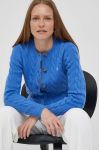 Вовняний кардиган Polo Ralph Lauren колір блакитний (3388739)