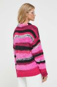 Светр з домішкою вовни Pinko жіночий колір рожевий (3439205)