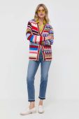 Вовняний кардиган Weekend Max Mara колір барвистий Вовняний кардиган Weekend Max Mara колір барвистий