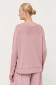 Шовковий светр Max Mara Leisure колір рожевий легкий (3416536) Шовковий светр Max Mara Leisure колір рожевий легкий (3416536)