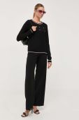 Светр Liu Jo жіночий колір чорний легкий (3360530)