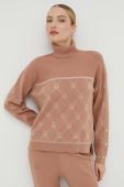 Светр Liu Jo жіночий колір рожевий гольф