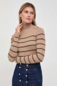 Светр Liu Jo жіночий колір бежевий легкий гольф (3614940) Светр Liu Jo жіночий колір бежевий легкий гольф (3614940)