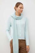 Вовняний кардиган Samsoe Samsoe колір бірюзовий легкий Вовняний кардиган Samsoe Samsoe колір бірюзовий легкий