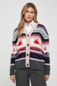 Вовняний кардиган Weekend Max Mara теплий колір барвистий (3614966) Вовняний кардиган Weekend Max Mara теплий колір барвистий (3614966)