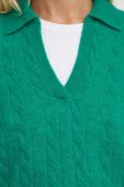 Вовняний светр Marc O'Polo жіночий колір зелений легкий